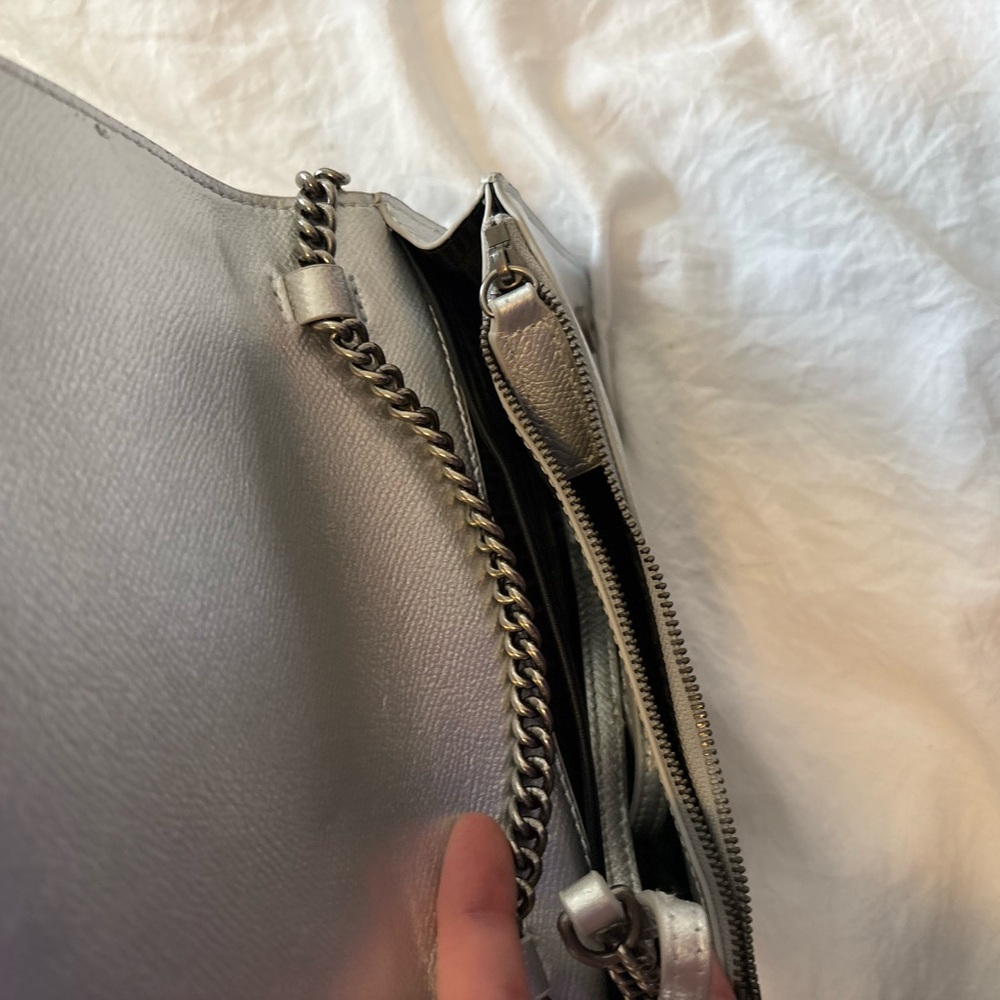 Kurt Geiger Metallic Silver Bag - Picture 2 of 2
